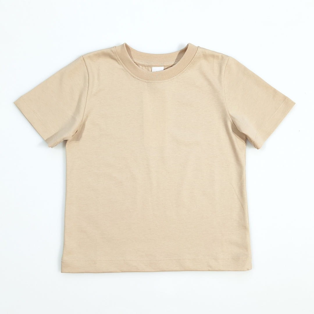 Beżowy T-shirt unisex (0871-A-bez.jpg) - sklep z ubraniami Nosi Ci Się