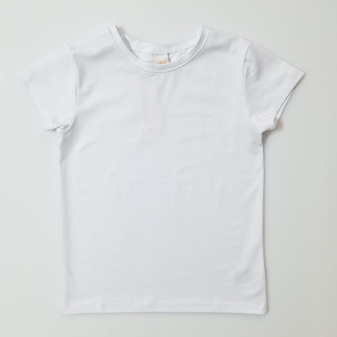 Klasyczyny biały T-shirt REGULAR (0873-K-bia-reg  (1).jpg) - sklep z ubraniami Nosi Ci Się