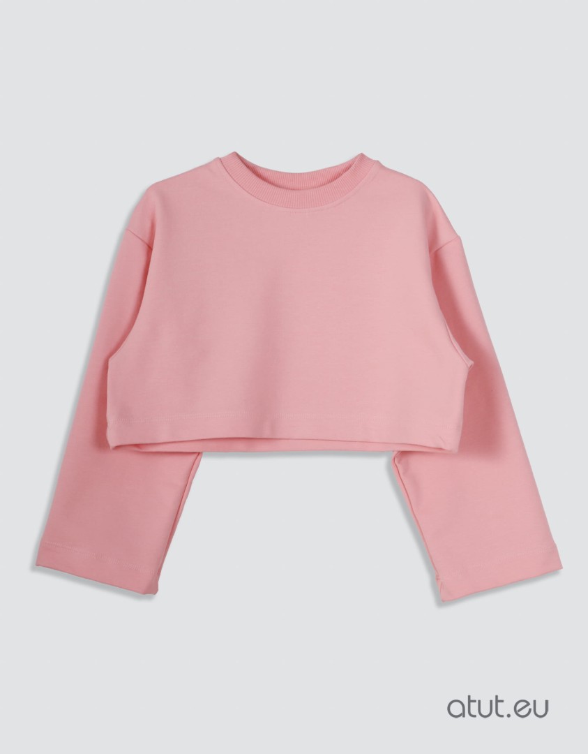 Krótka bluza (1198-D3-mor.jpg) - sklep z ubraniami Nosi Ci Się