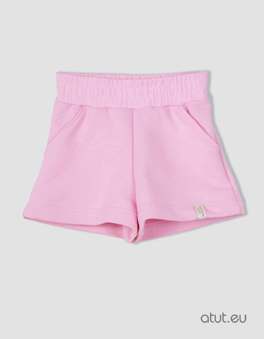 Różowe spodenki (1214-D3-roz.jpg) - sklep z ubraniami Nosi Ci Się