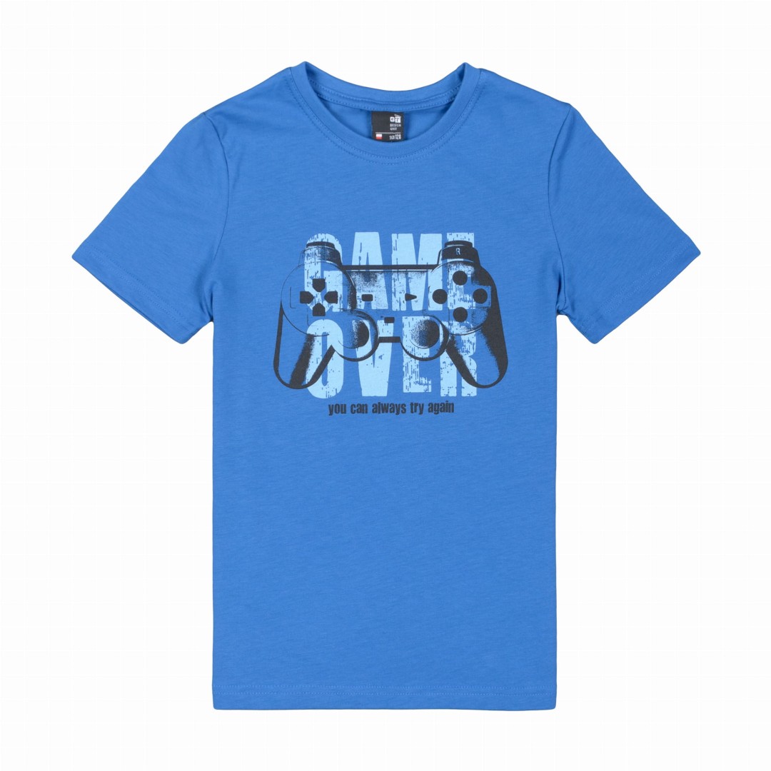 Ubrania dla dzieci / Chłopcy / Bluzki z krótkim rękawem / Niebieska koszulka