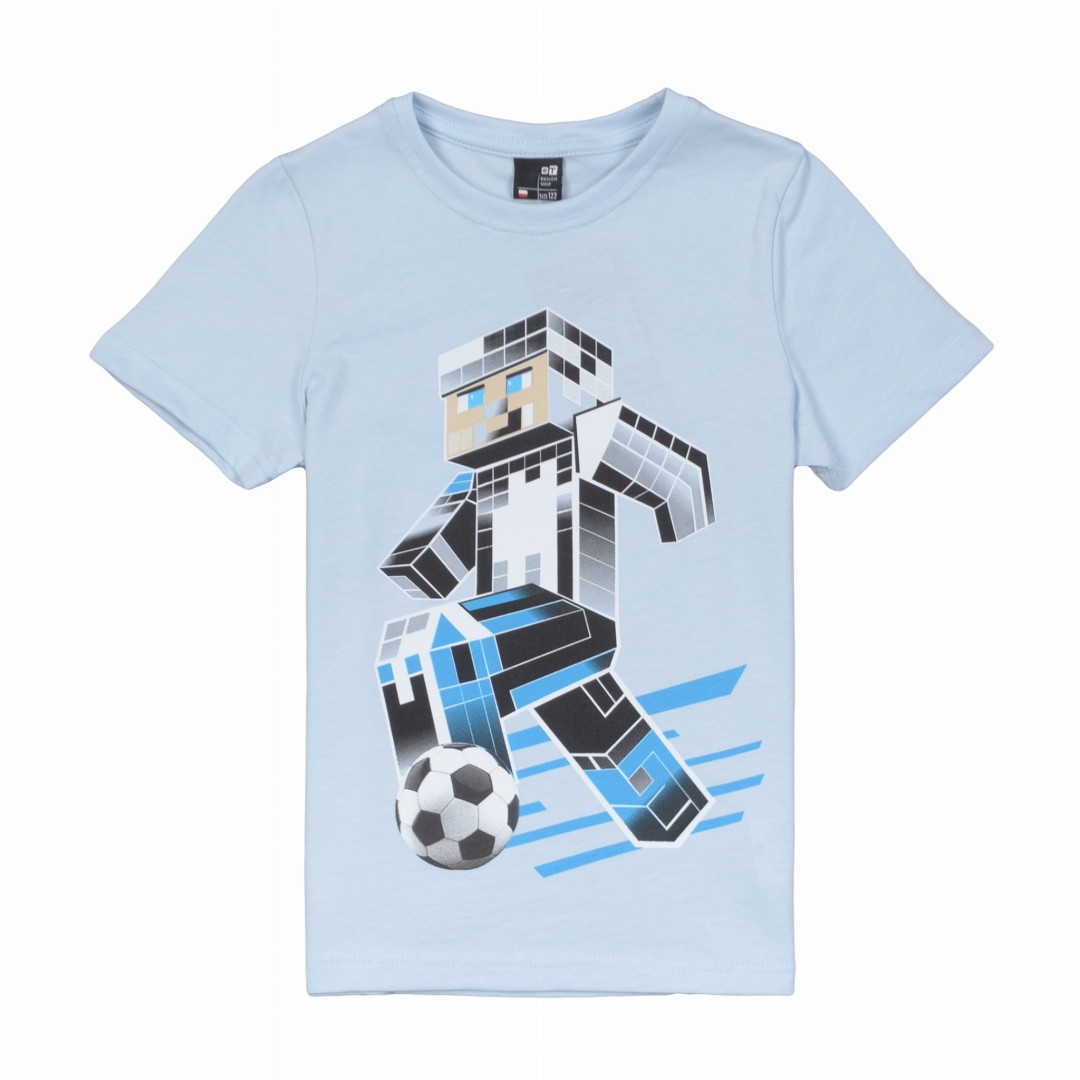 Ubrania dla dzieci / Chłopcy / Bluzki z krótkim rękawem / Błękitna koszulka dla chłopca