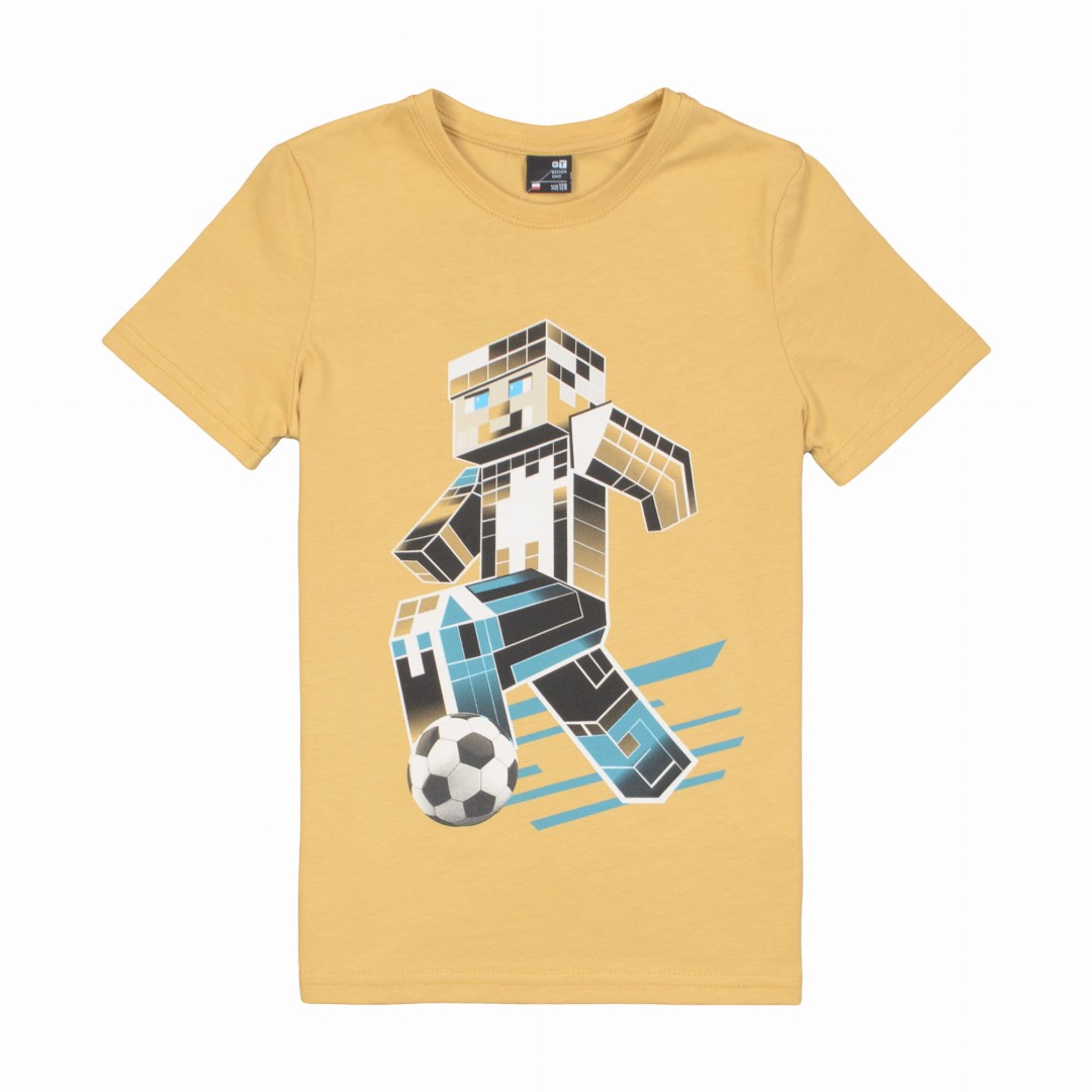 Ubrania dla dzieci / Chłopcy / Bluzki z krótkim rękawem / Żółta koszulka dla chłopca