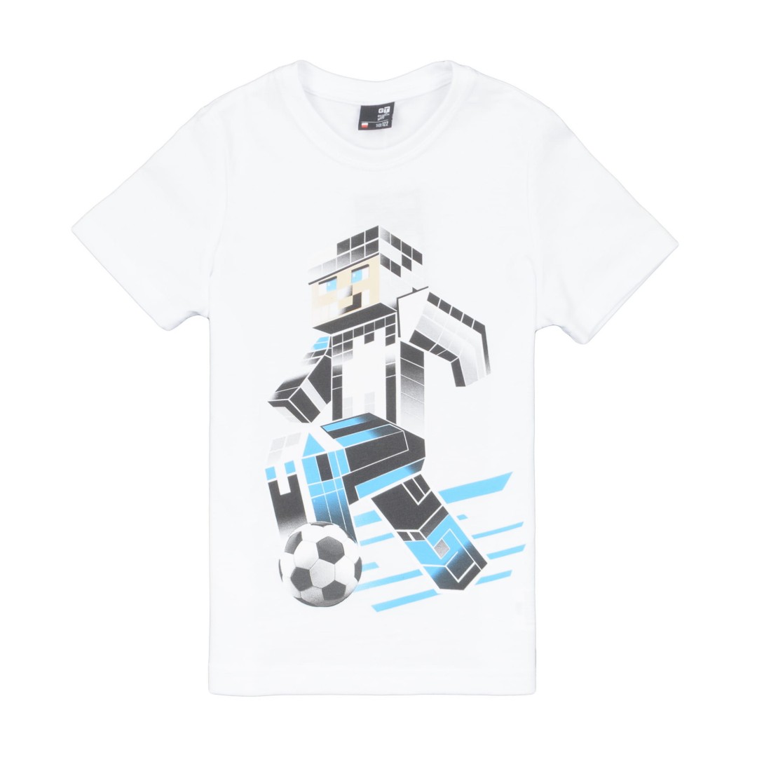 Ubrania dla dzieci / Chłopcy / Bluzki z krótkim rękawem / Biała koszulka dla chłopca