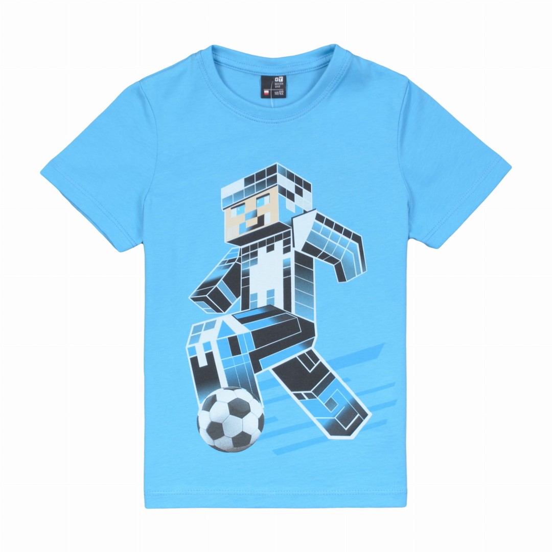 Ubrania dla dzieci / Chłopcy / Bluzki z krótkim rękawem / Niebieska koszulka dla chłopca