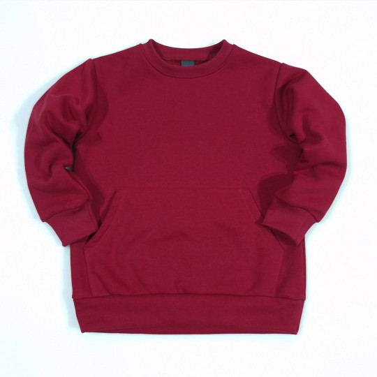 Ciepła bluza z kieszeniami (1028-U-bur.jpg)