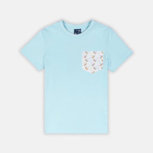 Błękitna koszulka dla chłopca