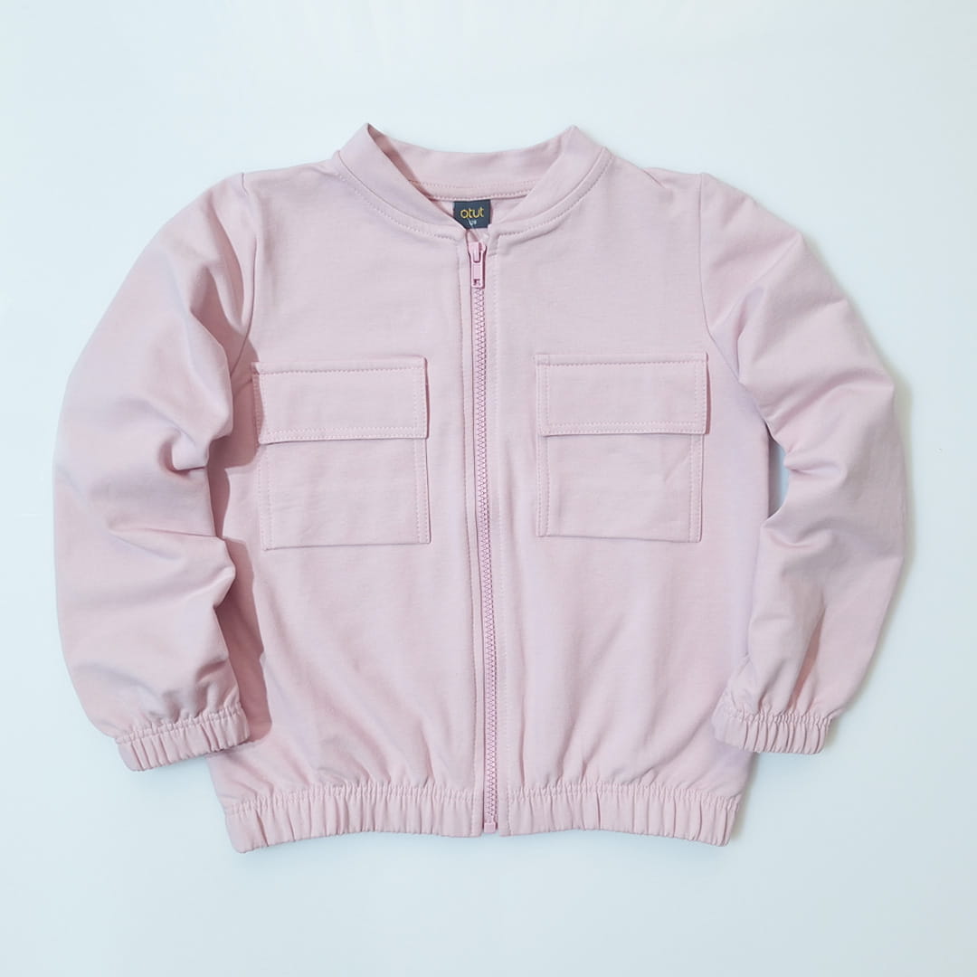 Bluza z kieszonkami (0288-D3-roz.jpg) - sklep z ubraniami Nosi Ci Się