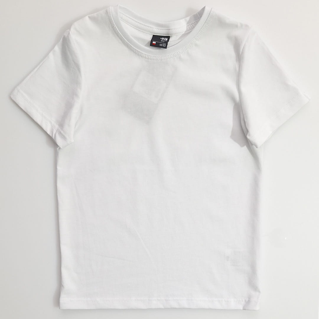 Ubrania dla dzieci / Chłopcy / Bluzki z krótkim rękawem / T-shirt economy biały