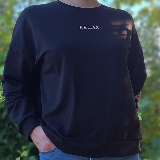 Czarna bluza OVERSIZE (0639-K-czar-relax2.jpg)