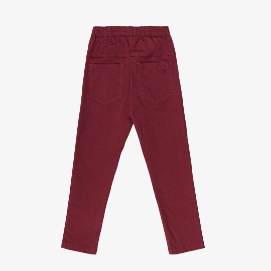 Spodnie bordo z tkaniny (9903-C3-bordo.jpg)