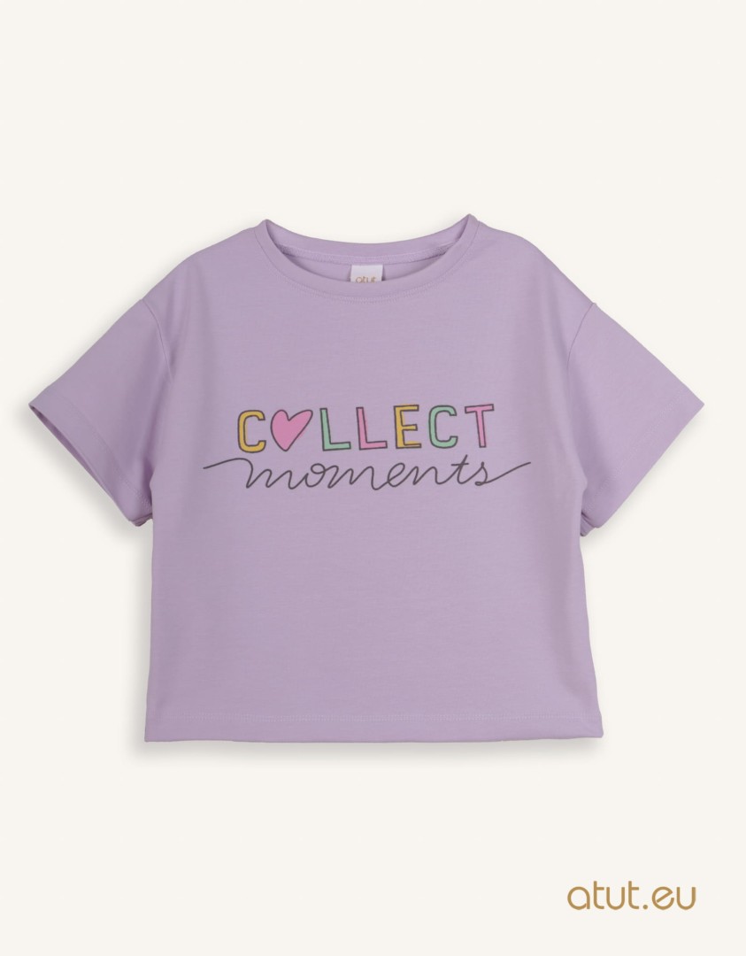 Ubrania dla dzieci / Dziewczynki / Bluzki z krótkim rękawem / Pudełkowy T-shirt