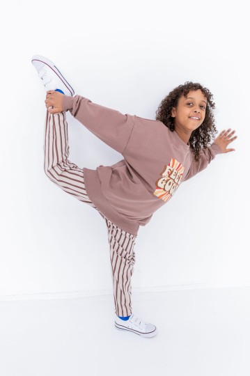 Bluza over Feel Good czekoladowa FUN KIDS (FK-bluz-czek3.jpg)
