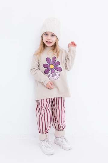 Long over Hello flower beżowy FUN KIDS (FK-long-kw2.jpg)