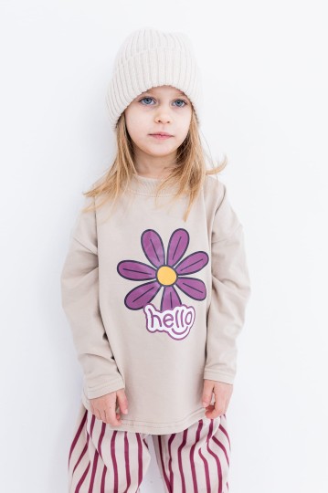 Long over Hello flower beżowy FUN KIDS (FK-long-kw3.jpg)