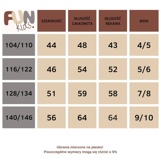 Beżowa bluza prążek FUN KIDS (FK-nieb-bl. FK-bez-bl.jpg)