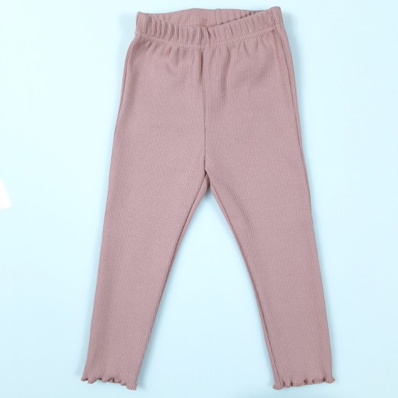 Fotografia ubrania Różowe legginsy prążkowane marki Atut w ofercie sklepu Nosi Ci Się