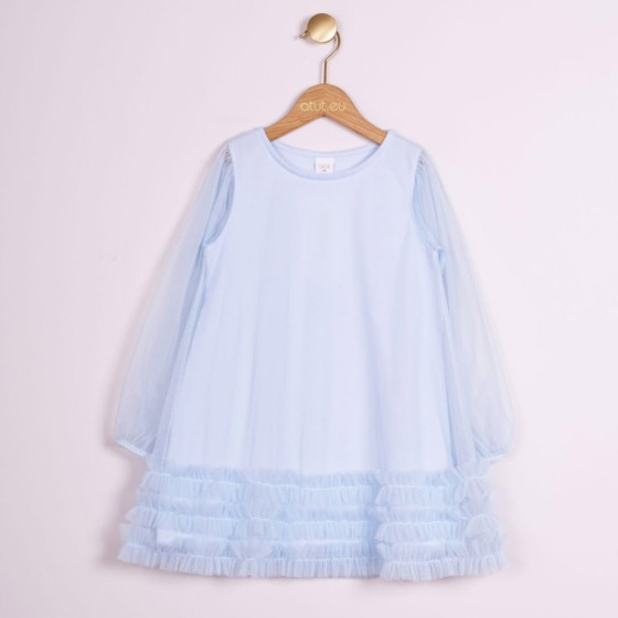 Fotografia ubrania Błękitna sukienka tiulowa marki Atut w ofercie sklepu Nosi Ci Się
