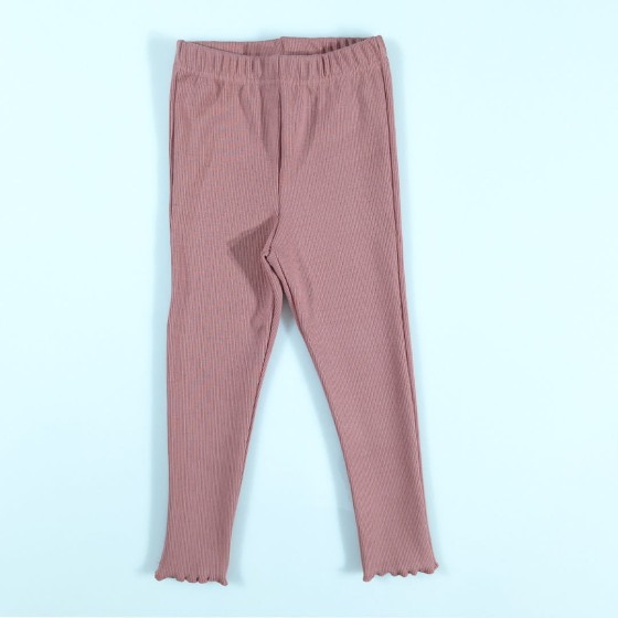 Fotografia ubrania Legginsy prążkowane brudny róż marki Atut w ofercie sklepu Nosi Ci Się