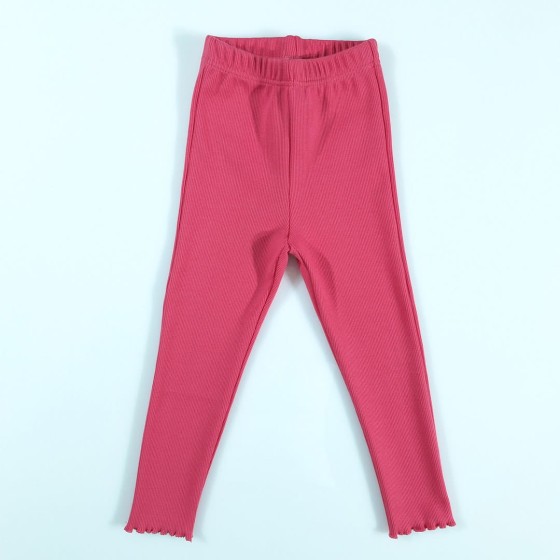 Fotografia ubrania Malinowe legginsy prążkowane marki Atut w ofercie sklepu Nosi Ci Się