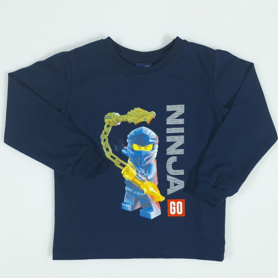 Fotografia ubrania Bluzka długi rękaw granatowa ninja marki GT w ofercie sklepu Nosi Ci Się