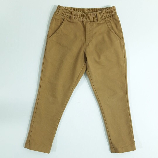 Spodnie z tkaniny camelowe (9864-C2-camel (2).jpg)